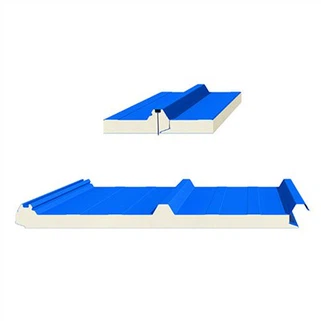 Puf izolēts sviestmaižu jumta panelis