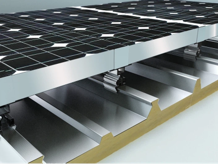 PV sandwich roof panel PV sandwich roof panel