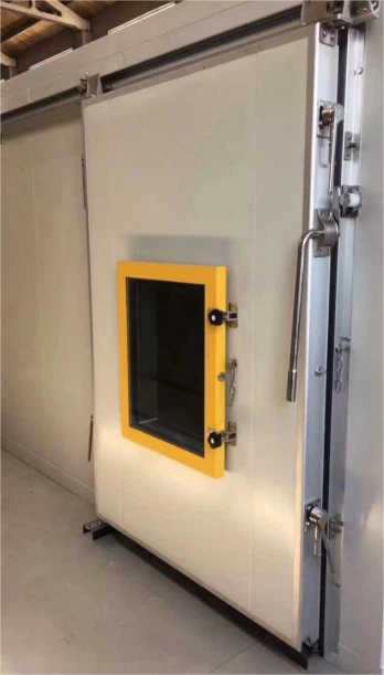 automatic cold storage sliding door