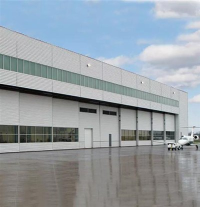 Lidmašīnas angāru durvis